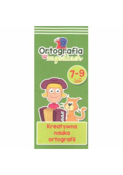 Kapitan Nauka Ortografia w zagadkach 7-9 lat