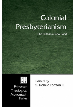 Colonial Presbyterianism