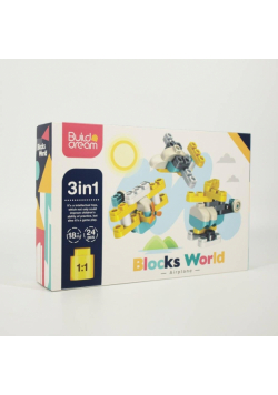 Klocki dla maluszka 3w1 24el