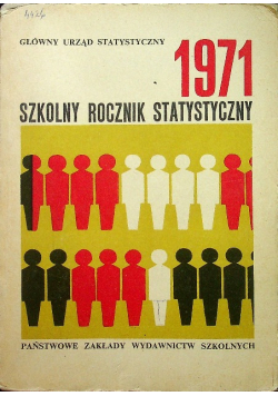 Szkolny rocznik statystyczny 1971