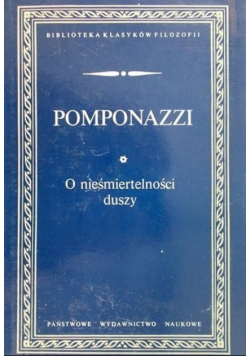 O nieśmiertelności duszy
