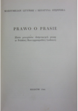 Prawo o prasie