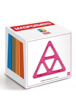 Magformers Super Trójkąty 12el