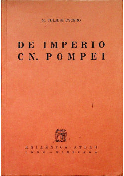 De imperio Cn Pompei 1933 r.