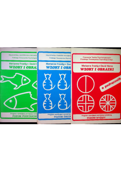 Wzory i obrazki 3 tomy