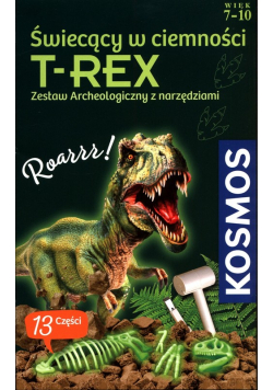 Świecący w ciemności T-Rex