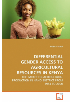 Differential Gender Access To Agricultural Resources In Kenya