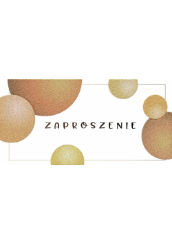 Zaproszenie Z62 (10szt.)