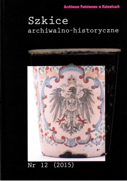 Szkice archiwalno historyczne nr 12