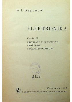 Elektronika część II