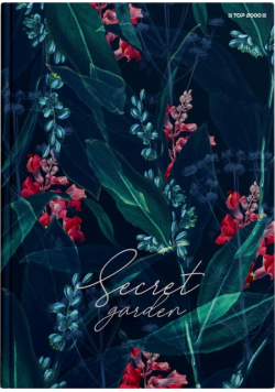 Brulion A5/96K kratka Secret Garden (5szt)