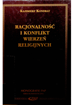 Racjonalność i konflikt wierzeń religijnych