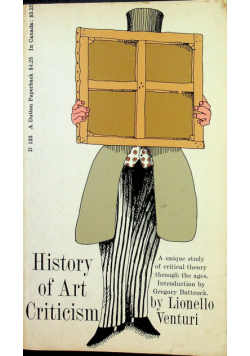History of Art Criticism