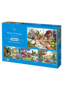Puzzle 4x500 Flora&Fauna G3