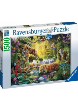 Puzzle 1500 Spokojne tygrysy