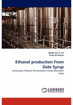 Ethanol production From Date Syrup