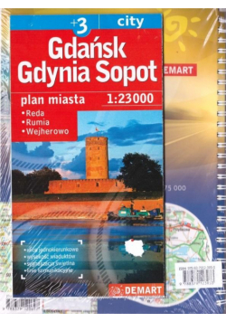 Plan - Gdańsk, Gdynia, Sopot + altas sam. Polski