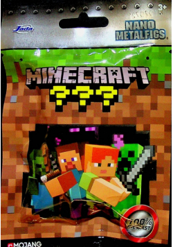 Minecraft figurka Nano Metalfics NOWA