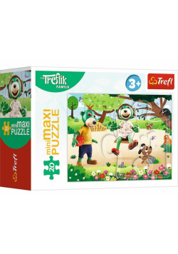 Puzzle 20 miniMaxi Dzień Treflików 3 TREFL
