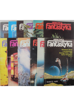 Miesięcznik Fantastyka numery 1 do 12