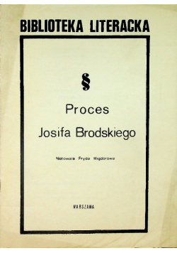 Proces Josifa Brodskiego
