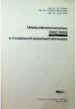 Układy mikroprocesorowe 8080 8085
