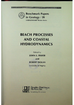 Beach processes and coastal hydrodynamics