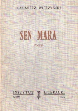 Sen mara Poezje