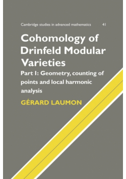 Cohomology of Drinfeld Modular Varieties, Part 1, Geometry, Counting of Points and Local Harmonic Analysis