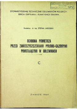 Ochrona powietrza przed zanieczyszczeniami pyłowo-gazowymi