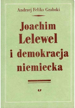 Joachim Lelewel i demokracja niemiecka