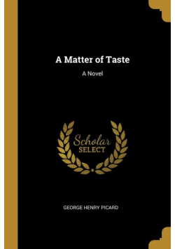 A Matter of Taste