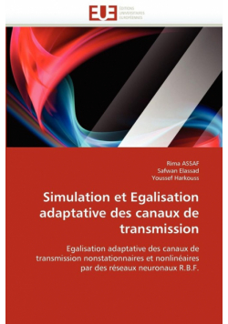 Simulation et egalisation adaptative des canaux de transmission