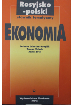 Rosyjsko polski słownik tematyczny Ekonomia