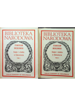 Eseje i studia o literaturze tom 1 i 2