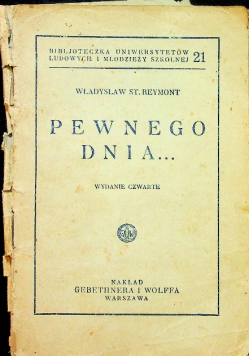 Pewnego Dnia 1930r