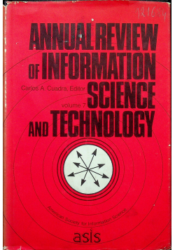 Annual review of information science and technology