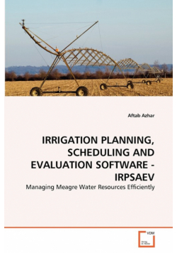 Irrigation Planning, Scheduling And Evaluation Software - Irpsaev