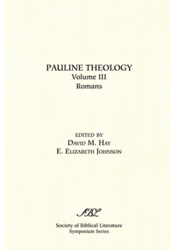 Pauline Theology, Volume III