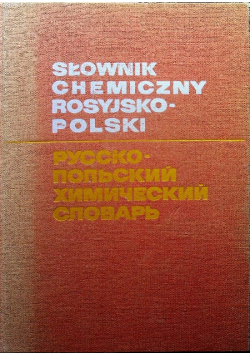 Słownik chemiczny rosyjsko - polski