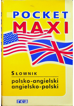 Pocket Maxi słownik polsko angielski angielsko polski