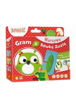 Gram z Sówką Zuzią. Warzywa (Książka + gra)