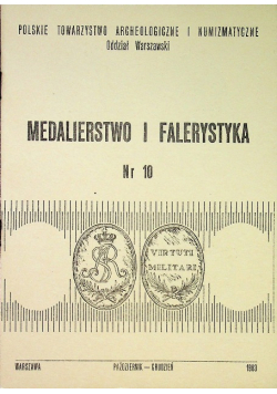 Medalierstwo i Falerystyka nr 10