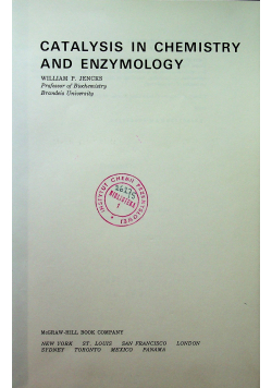 Catalysis in chemistry and enzymology