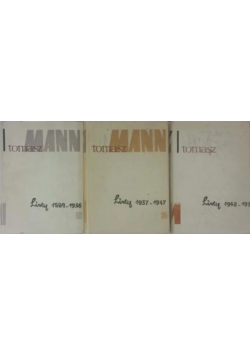 Mann Listy 3 tomy