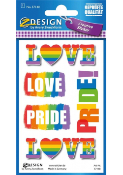 Naklejki do ozdabiania - Pride & Love