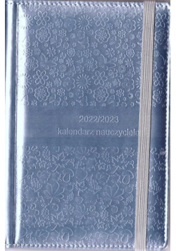 Kalendarz nauczyciela 2022/2023 niebieski perła