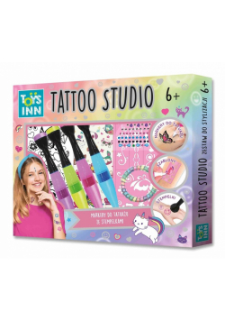 Markery ze stempelkami Tattoo Studio