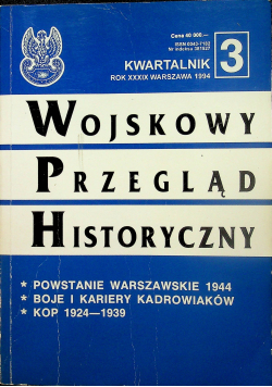 Wojskowy przegląd historyczny 3