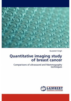 Quantitative imaging study of breast cancer